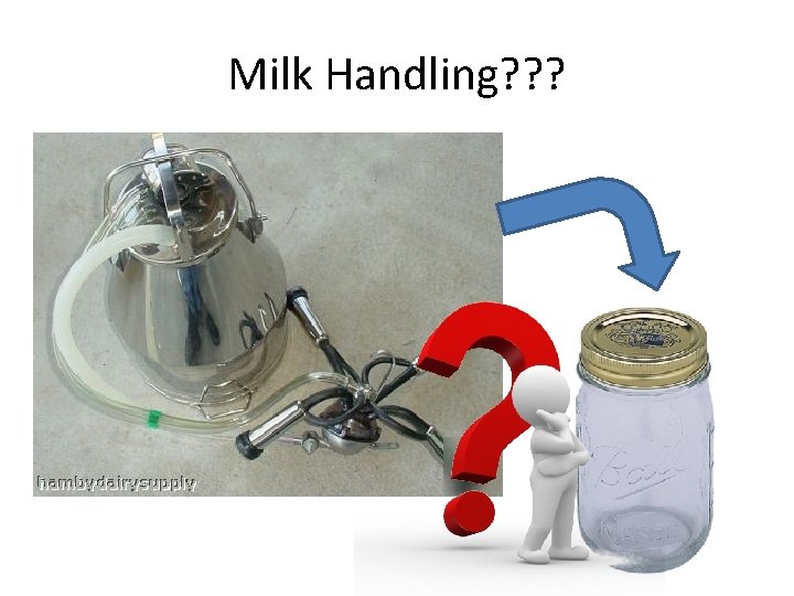 Milk Handling? ? ? 