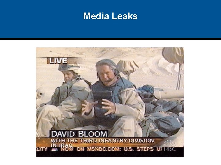 Media Leaks 