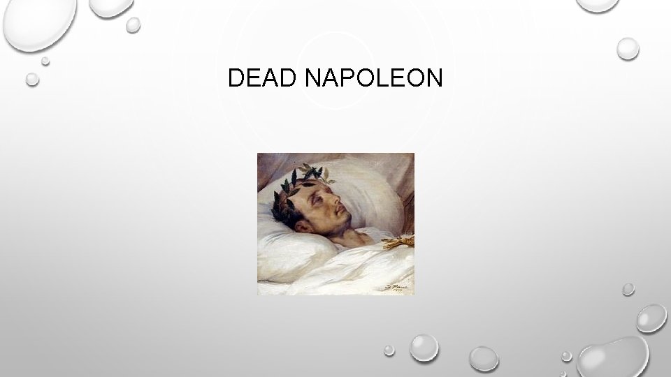 DEAD NAPOLEON DEAD NAPOLEON