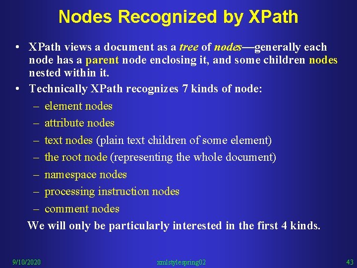 Download Xinformatics I400 And I590 Style Sheets For Xml
