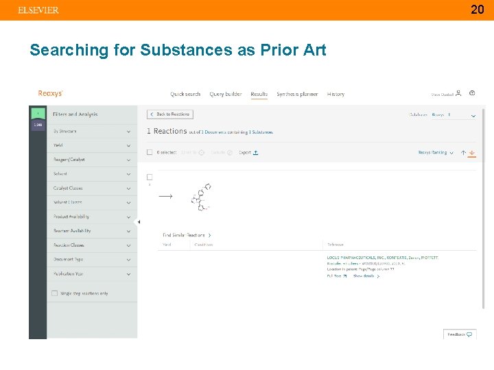 20 Searching for Substances as Prior Art 