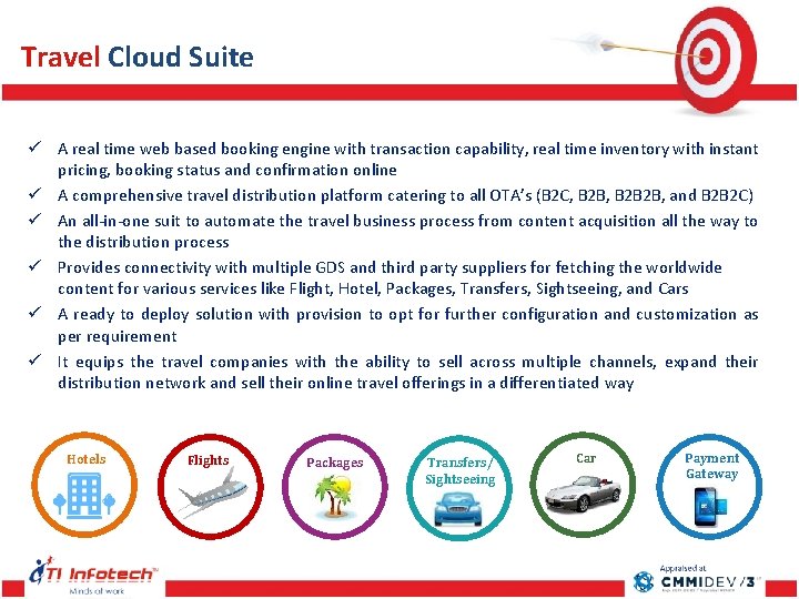 Travel Cloud Suite ü A real time web based booking engine with transaction capability, Travel Cloud Suite ü A real time web based booking engine with transaction capability,