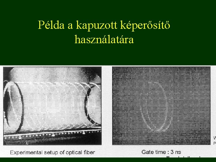 Példa a kapuzott képerősítő használatára 