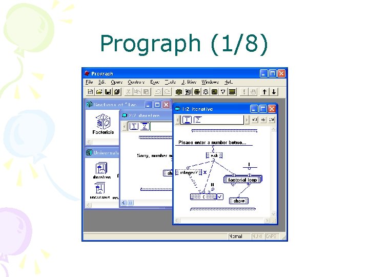 Prograph (1/8) 