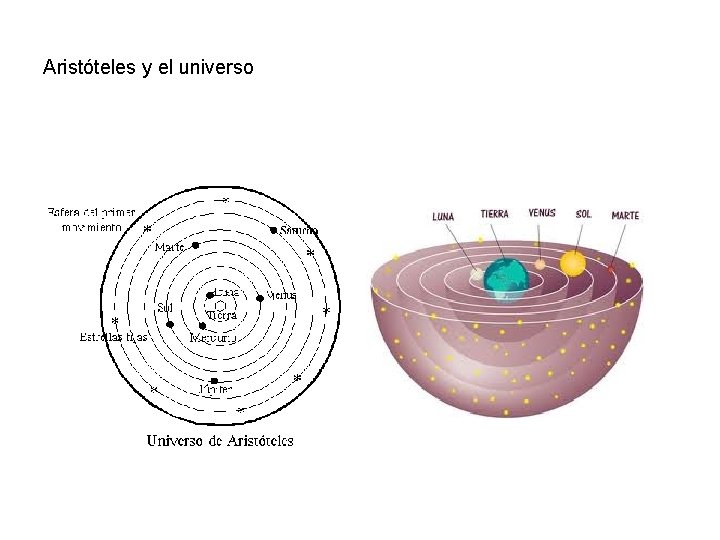 Aristóteles y el universo 