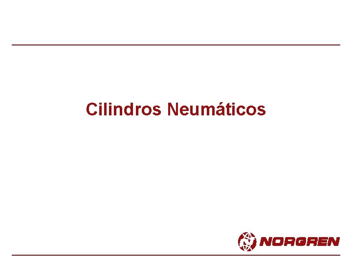 Cilindros Neumáticos Cilindros Neumáticos