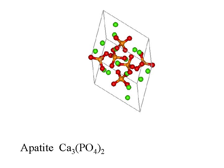 Apatite Ca 3(PO 4)2 