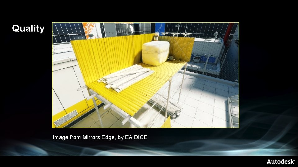 Quality Image from Mirrors Edge, by EA DICE 
