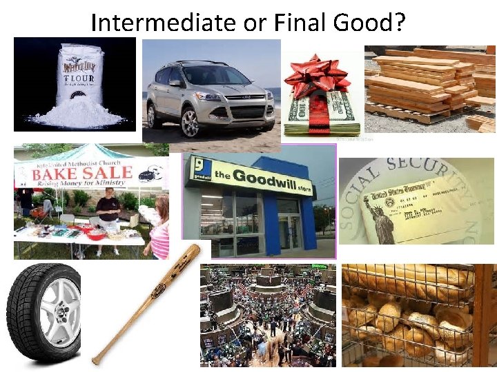 Intermediate or Final Good? 