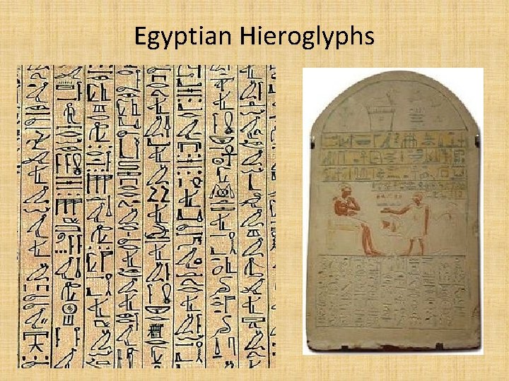 Egyptian Hieroglyphs 