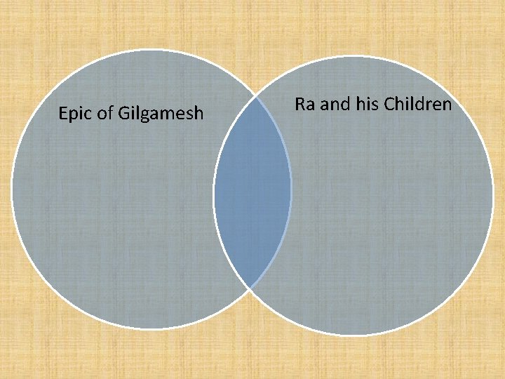 Epic of Gilgamesh Ra and his Children 