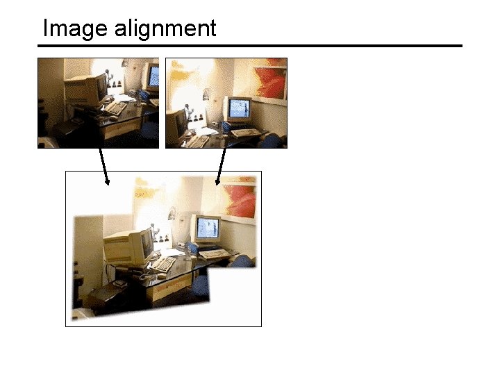 Image alignment 