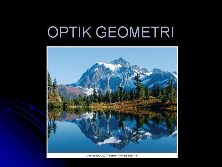 OPTIK GEOMETRI 