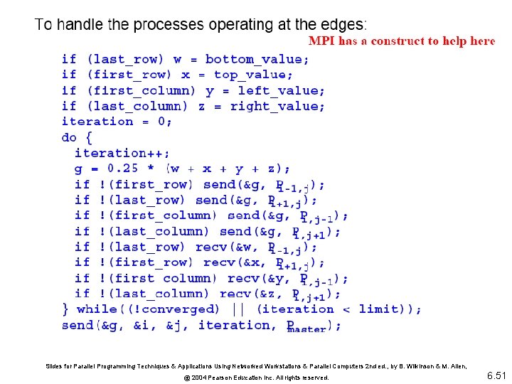 Slides for Parallel Programming Techniques & Applications Using Networked Workstations & Parallel Computers 2