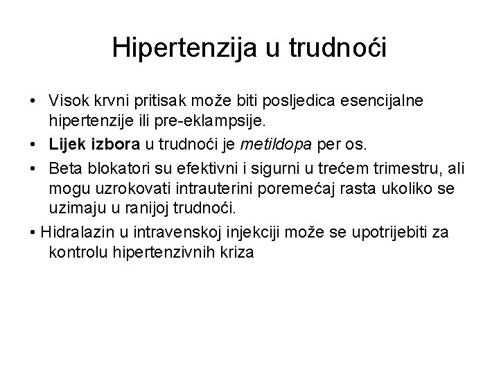 hipertenzija i kriza)
