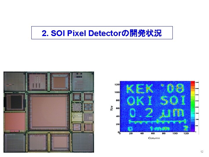 2. SOI Pixel Detectorの開発状況 12 