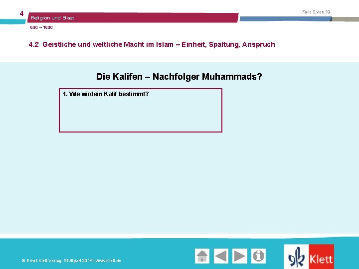 4 Folie 2 von 19 Religion und Staat 600 – 1600 4. 2 Geistliche