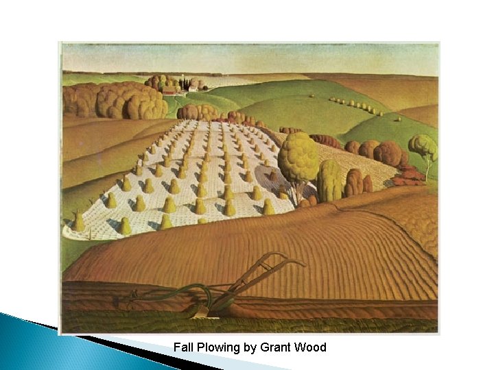 Fall Plowing by Grant Wood 
