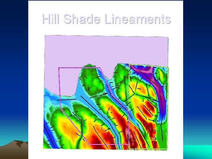 Hill Shade Lineaments 