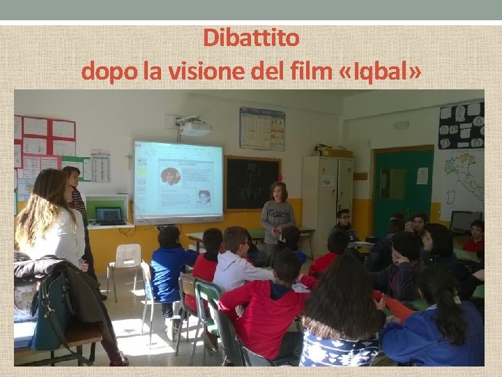 Dibattito dopo la visione del film «Iqbal» 