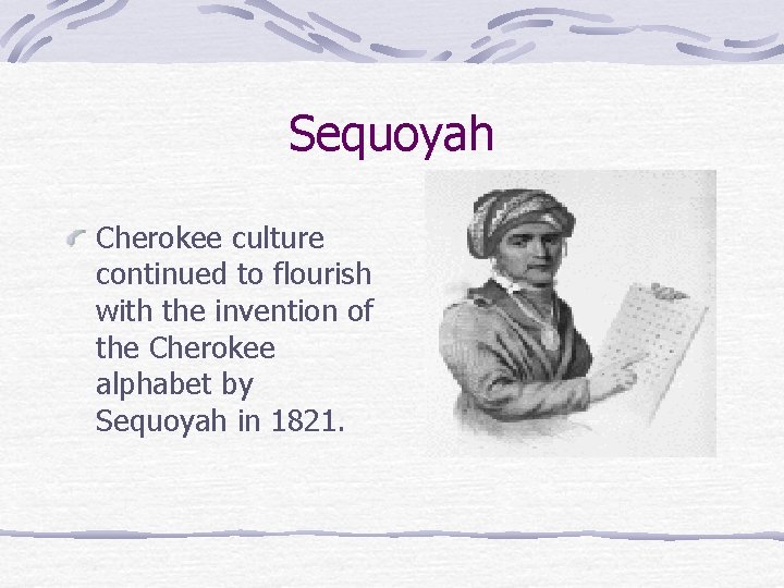 Cherokee Inventions Trail of Tears Grade 5 Social Studies Online