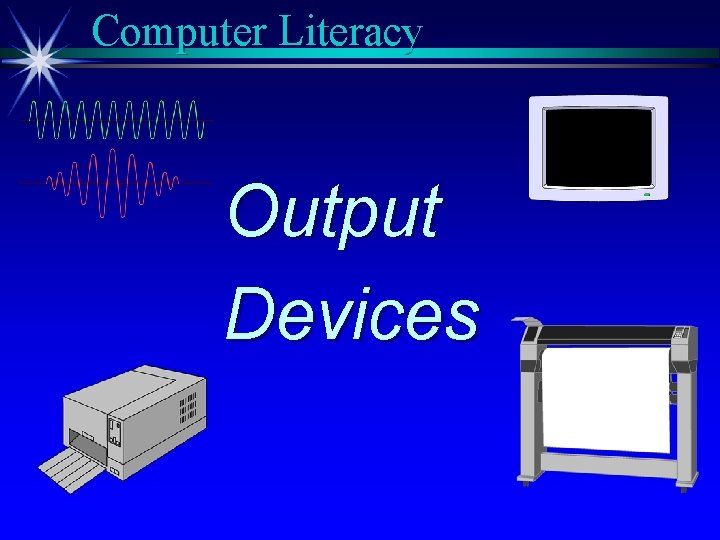 Computer Literacy Output Devices 