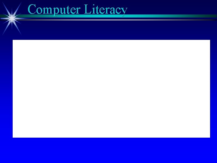 Computer Literacy 