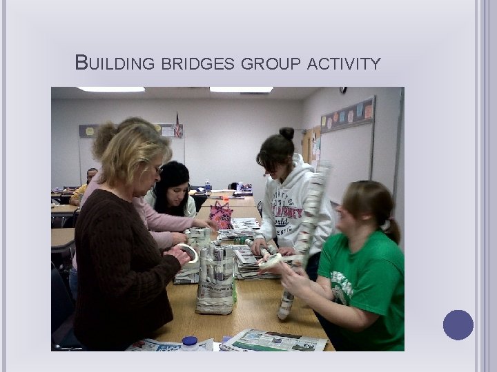 BUILDING BRIDGES GROUP ACTIVITY 
