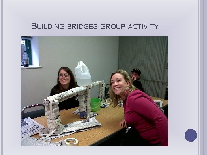 BUILDING BRIDGES GROUP ACTIVITY 