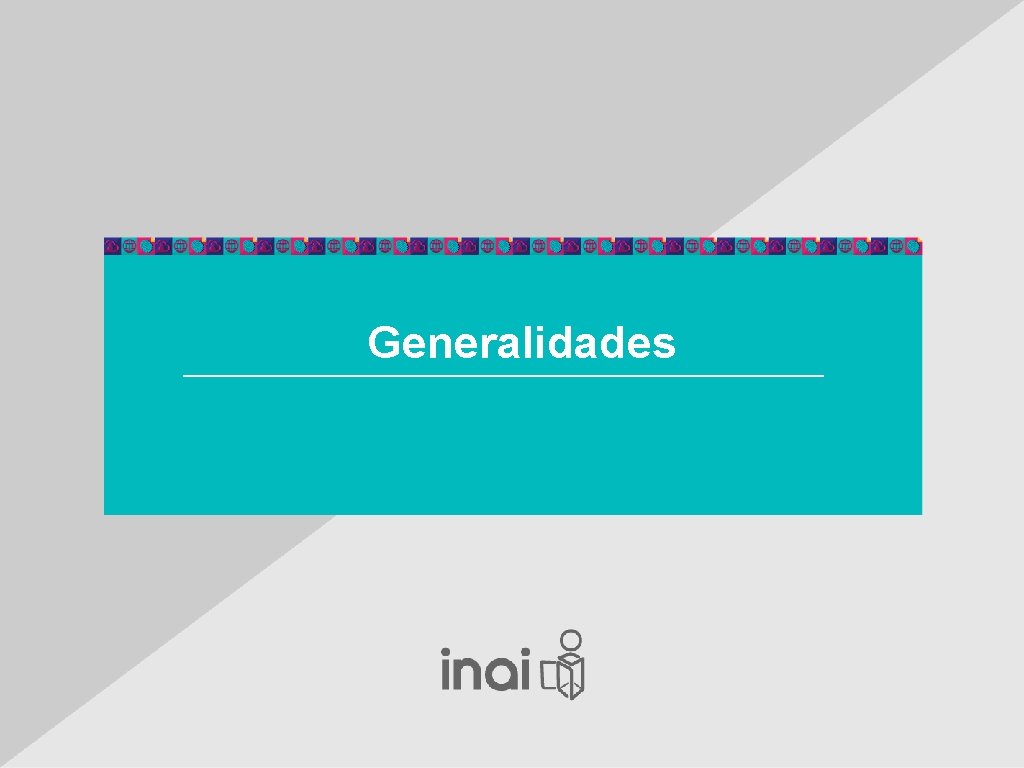 Generalidades 