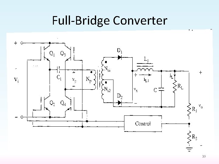 Full-Bridge Converter 39 