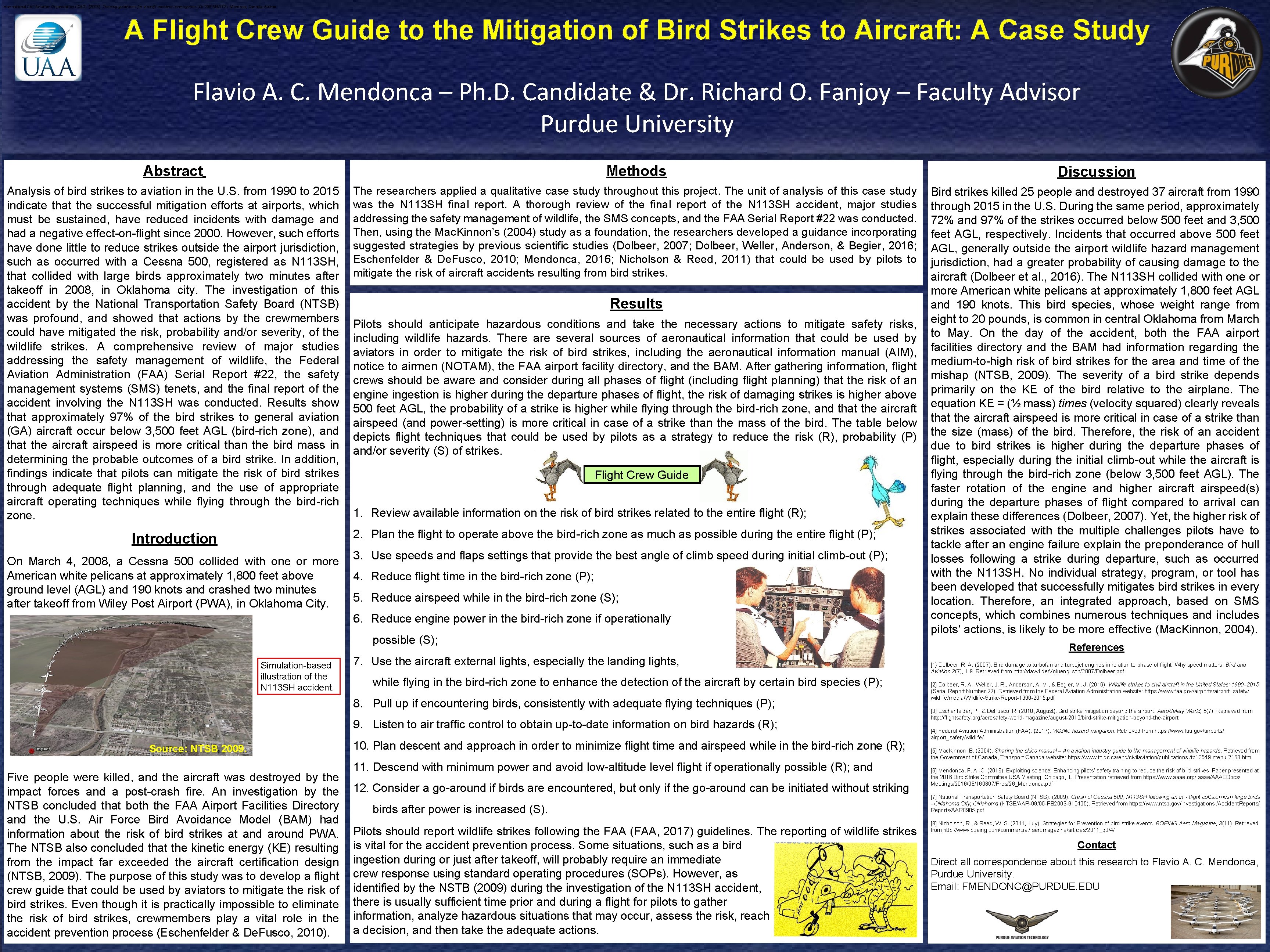 International Civil Aviation Organization (ICAO). (2003). Training guidelines for aircraft accident investigators (Cir 298