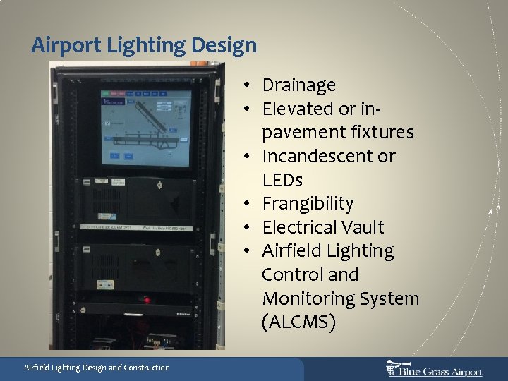 Airport Lighting Design • FAA Advisory Circulars • Runway • Approach Category • Safety