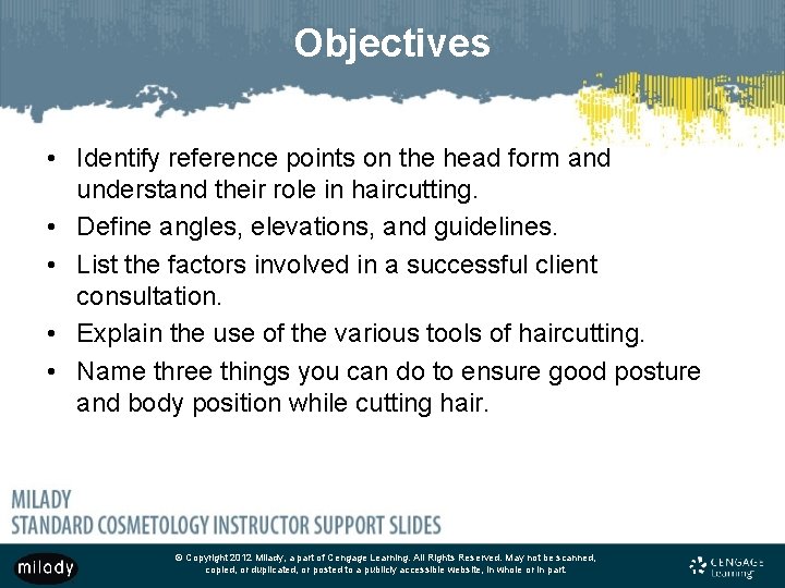 Objectives • Identify reference points on the head form and understand their role in