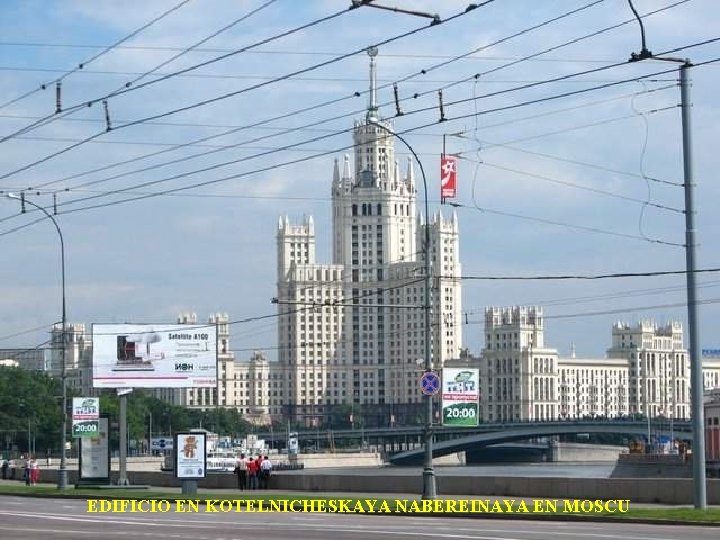 EDIFICIO EN KOTELNICHESKAYA NABEREINAYA EN MOSCU 