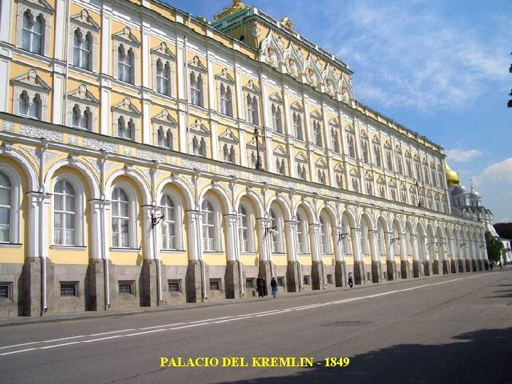 PALACIO DEL KREMLIN - 1849 