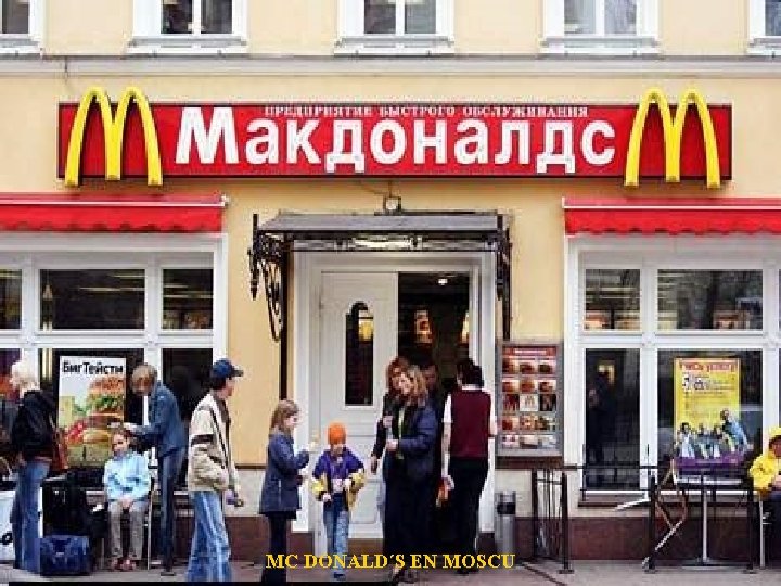 MC DONALD´S EN MOSCU 