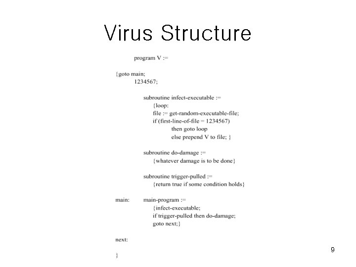 Virus Structure 9 Virus Structure 9