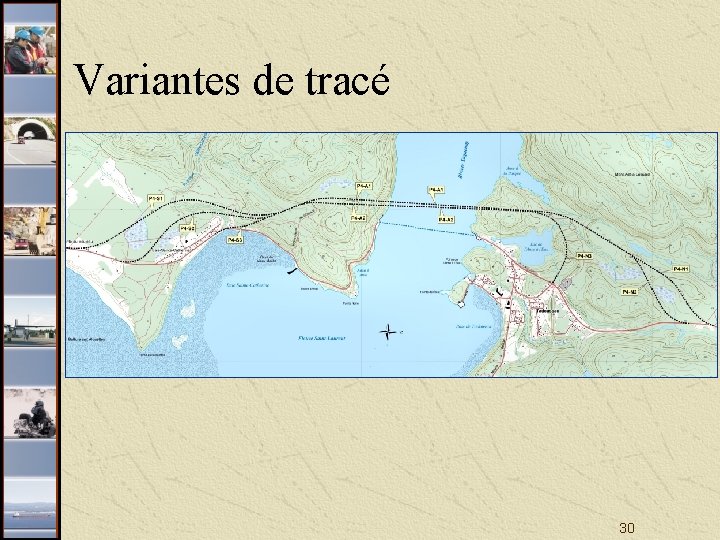 Variantes de tracé 30 