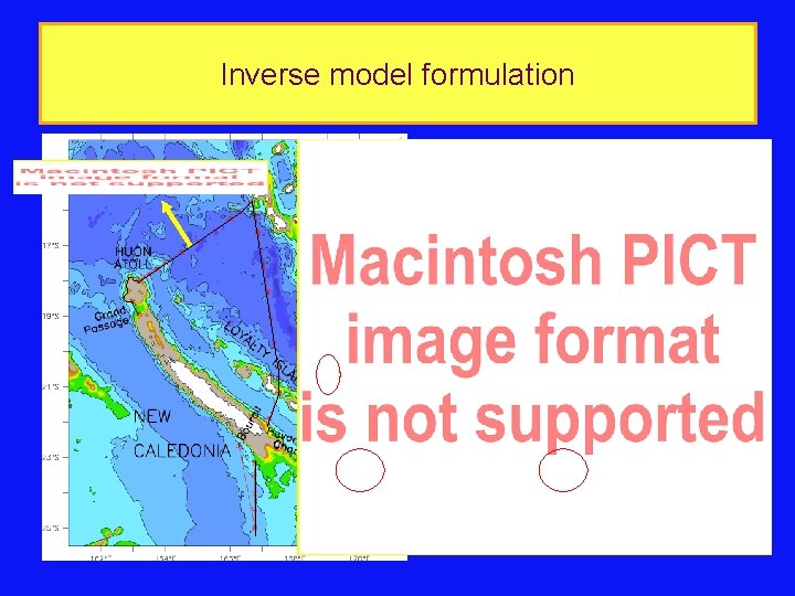 Inverse model formulation 