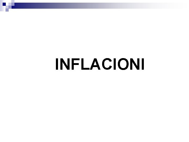 INFLACIONI 