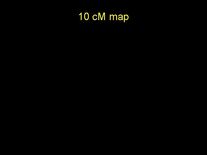 10 c. M map 