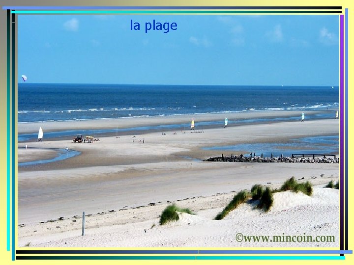 la plage 