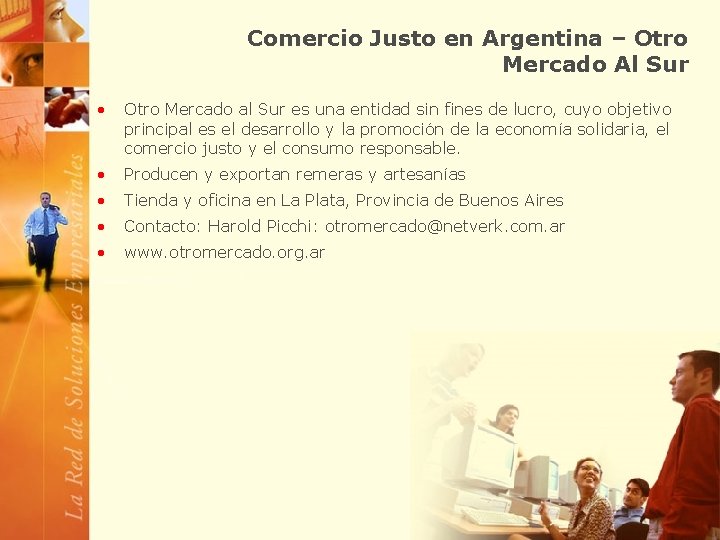 Comercio Justo en Argentina – Otro Mercado Al Sur • Otro Mercado al Sur