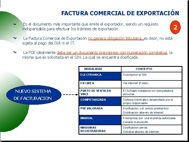FACTURA COMERCIAL DE EXPORTACIÓN Es el documento más importante que emite el exportador, siendo