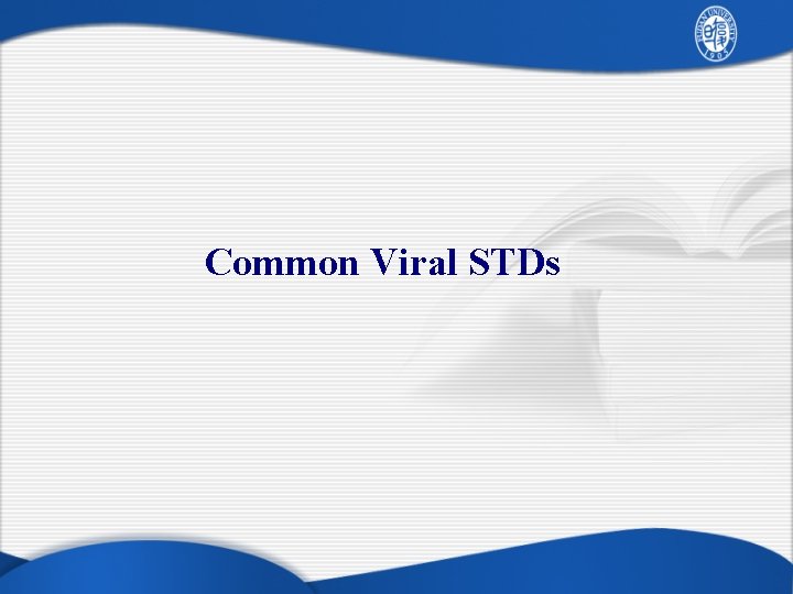 Common Viral STDs 