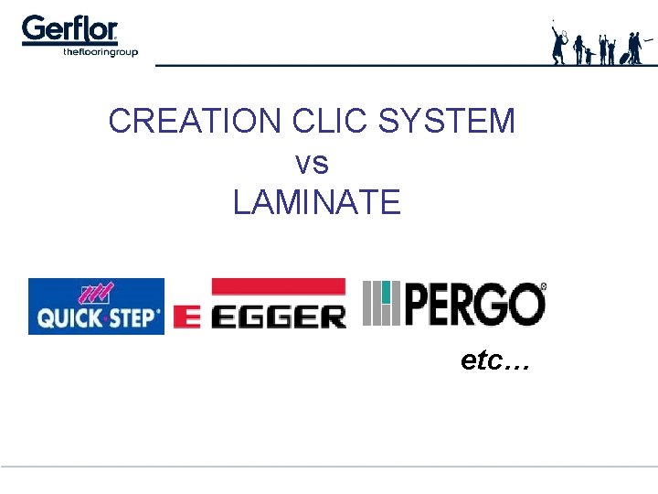 CREATION CLIC SYSTEM vs LAMINATE etc… 