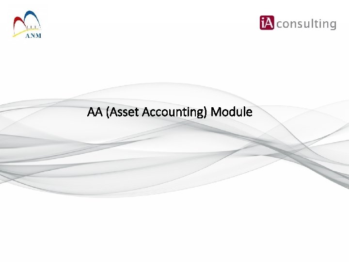 AA (Asset Accounting) Module 