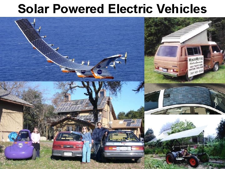 Solar Powered Electric Vehicles 