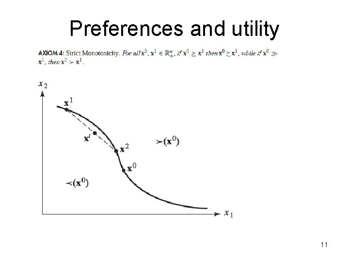 Preferences and utility 11 